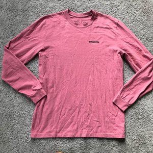 Patagonia Pink Long Sleeve Shirt